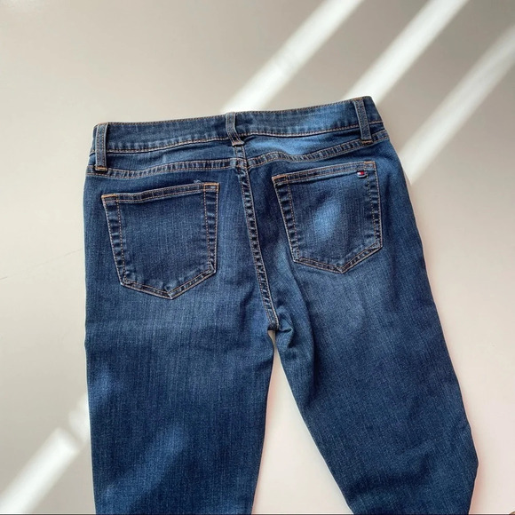 Tommy Hilfiger Skinny Blue Jeans Medium Wash Casual Denim Size 2 Short - Picture 6 of 9